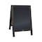 Flash Furniture Black Wooden A-Frame Magnetic Chalkboard HGWA-CB-3020-BLK-GG - alternate 6